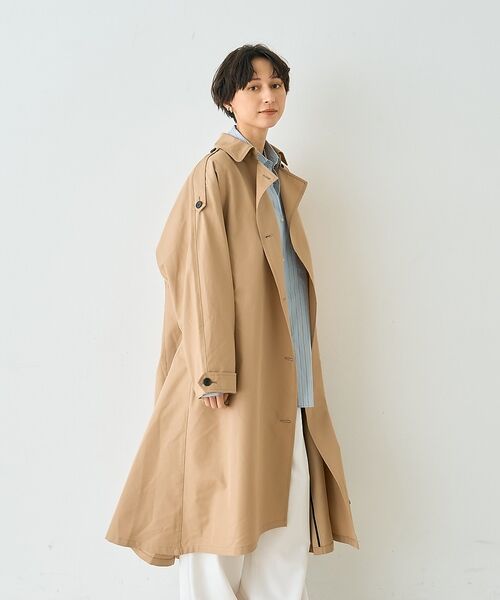Rouge vif la cle / ルージュ・ヴィフ ラクレ トレンチコート | 【2サイズ展開】撥水NEWロングトレンチコート【予約】 | 詳細5