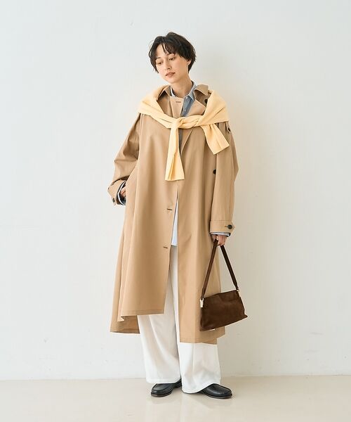 Rouge vif la cle / ルージュ・ヴィフ ラクレ トレンチコート | 【2サイズ展開】撥水NEWロングトレンチコート【予約】 | 詳細9