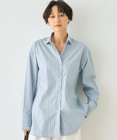 Rouge vif la cle / ルージュ・ヴィフ ラクレ シャツ・ブラウス | ストライプメンズライクコットンシャツ【予約】