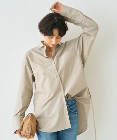 Rouge vif la cle / ルージュ・ヴィフ ラクレ シャツ・ブラウス | ストライプメンズライクコットンシャツ【予約】