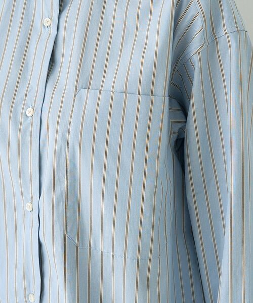 Rouge vif la cle / ルージュ・ヴィフ ラクレ シャツ・ブラウス | ストライプメンズライクコットンシャツ【予約】 | 詳細15