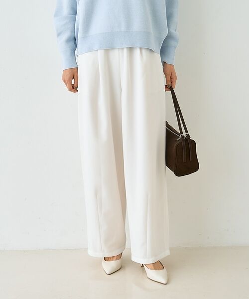 Rouge vif la cle / ルージュ・ヴィフ ラクレ パンツ | タックイージーコクーンパンツ【予約】 | 詳細1