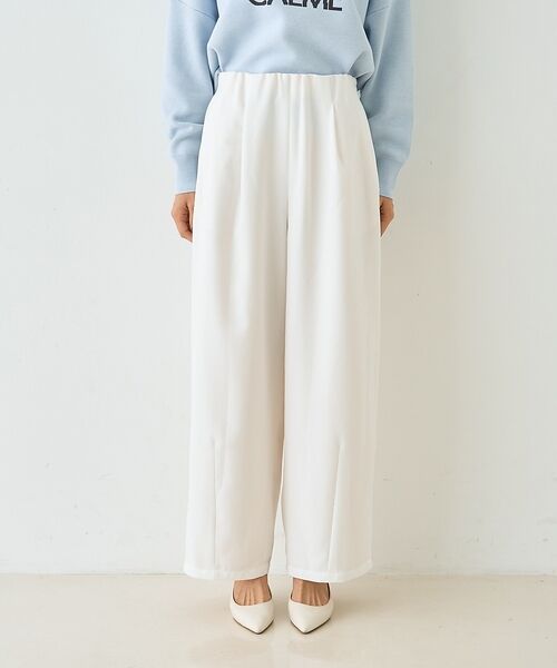 Rouge vif la cle / ルージュ・ヴィフ ラクレ パンツ | タックイージーコクーンパンツ【予約】 | 詳細28