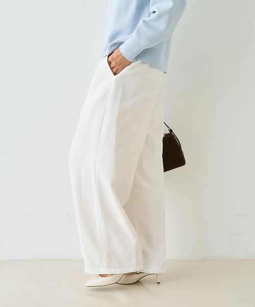 Rouge vif la cle / ルージュ・ヴィフ ラクレ パンツ | タックイージーコクーンパンツ【予約】 | 詳細6