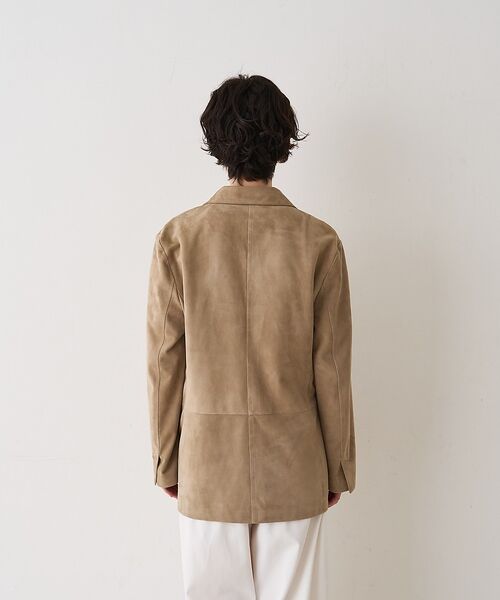 Rouge vif la cle / ルージュ・ヴィフ ラクレ テーラードジャケット | ゴートスエードシングルジャケット【予約】 | 詳細15