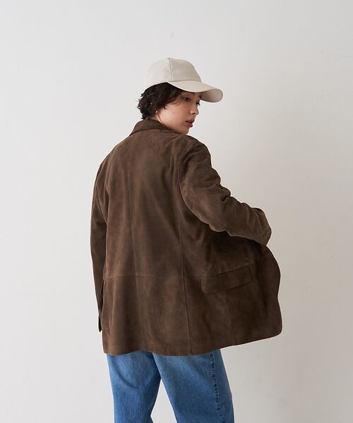 Rouge vif la cle / ルージュ・ヴィフ ラクレ テーラードジャケット | ゴートスエードシングルジャケット【予約】 | 詳細28