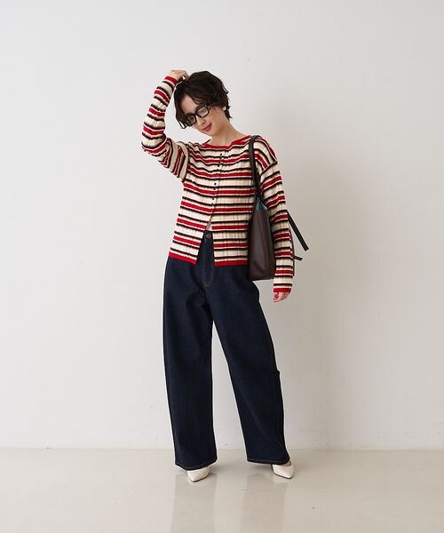 Rouge vif la cle / ルージュ・ヴィフ ラクレ デニムパンツ | 【RED CARD/レッドカード】Montana カーブバギーデニム【予約】 | 詳細10