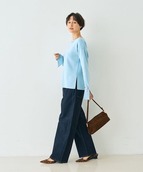 Rouge vif la cle / ルージュ・ヴィフ ラクレ デニムパンツ | 【RED CARD/レッドカード】Montana カーブバギーデニム【予約】 | 詳細26