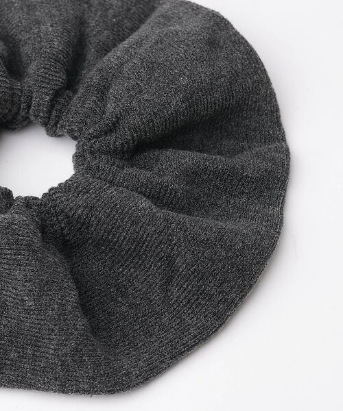 Rouge vif la cle / ルージュ・ヴィフ ラクレ ヘアアクセサリー | 【heyep／ヘイップ】ニットロゴシュシュ KNIT LOGO SCRUNCHI | 詳細10