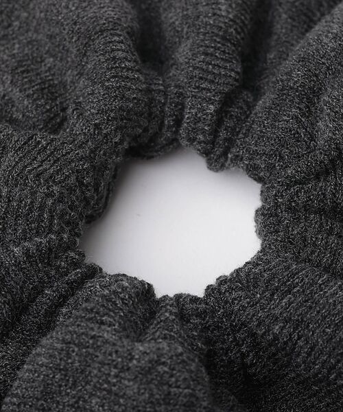 Rouge vif la cle / ルージュ・ヴィフ ラクレ ヘアアクセサリー | 【heyep／ヘイップ】ニットロゴシュシュ KNIT LOGO SCRUNCHI | 詳細9
