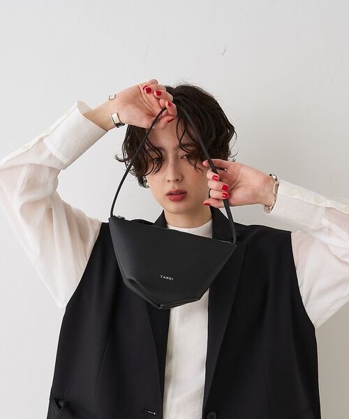 Rouge vif la cle / ルージュ・ヴィフ ラクレ ショルダーバッグ | 【YAHKI/ヤーキ】SHRINK W FACE変形ショルダーバッグ【予約】 | 詳細12