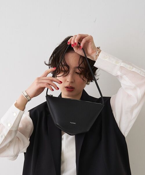 Rouge vif la cle / ルージュ・ヴィフ ラクレ ショルダーバッグ | 【YAHKI/ヤーキ】SHRINK W FACE変形ショルダーバッグ【予約】 | 詳細13