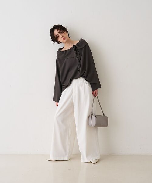 Rouge vif la cle / ルージュ・ヴィフ ラクレ ショルダーバッグ | 【YAHKI/ヤーキ】SOFT W FACEワンショルダーミニバッグ | 詳細8