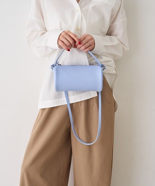 Rouge vif la cle / ルージュ・ヴィフ ラクレ ショルダーバッグ | 【YAHKI/ヤーキ】SHRINK W FACE 2way ショルダーバッグ【予 | 詳細3