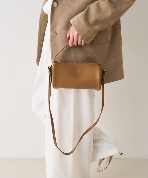 Rouge vif la cle / ルージュ・ヴィフ ラクレ ショルダーバッグ | 【YAHKI/ヤーキ】SHRINK W FACE 2way ショルダーバッグ【予 | 詳細17