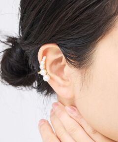 Rouge vif la cle / ルージュ・ヴィフ ラクレ ピアス・イヤリング | 【MARIHA/マリハ】月の夢 イヤークリップ / イヤーカフ / 片耳 / S