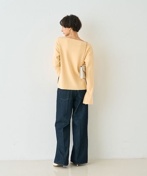 Rouge vif la cle / ルージュ・ヴィフ ラクレ ニット・セーター | スムーススリットニットプルオーバー【予約】 | 詳細11