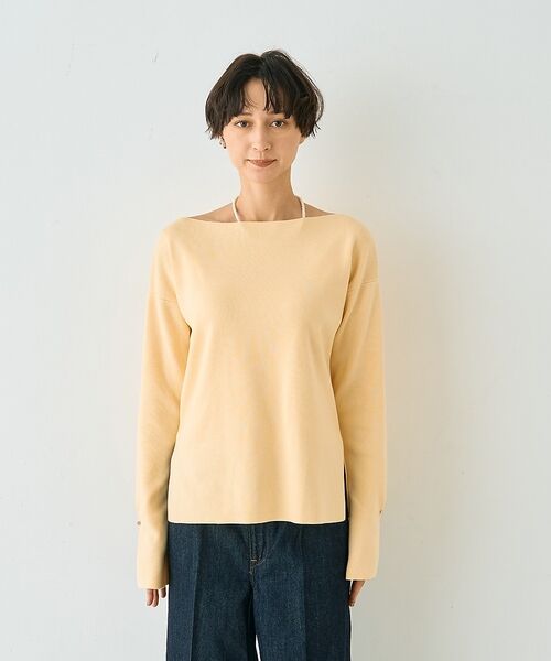 Rouge vif la cle / ルージュ・ヴィフ ラクレ ニット・セーター | スムーススリットニットプルオーバー【予約】 | 詳細14