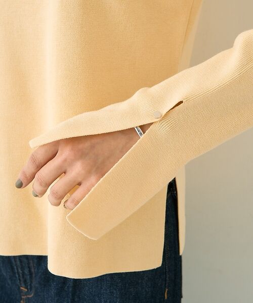 Rouge vif la cle / ルージュ・ヴィフ ラクレ ニット・セーター | スムーススリットニットプルオーバー【予約】 | 詳細18