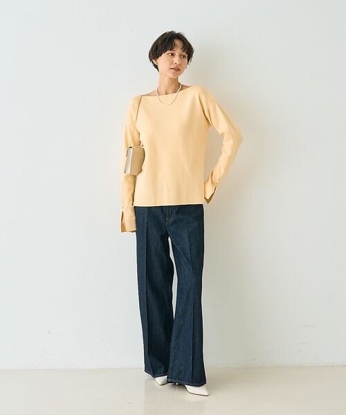 Rouge vif la cle / ルージュ・ヴィフ ラクレ ニット・セーター | スムーススリットニットプルオーバー【予約】 | 詳細7