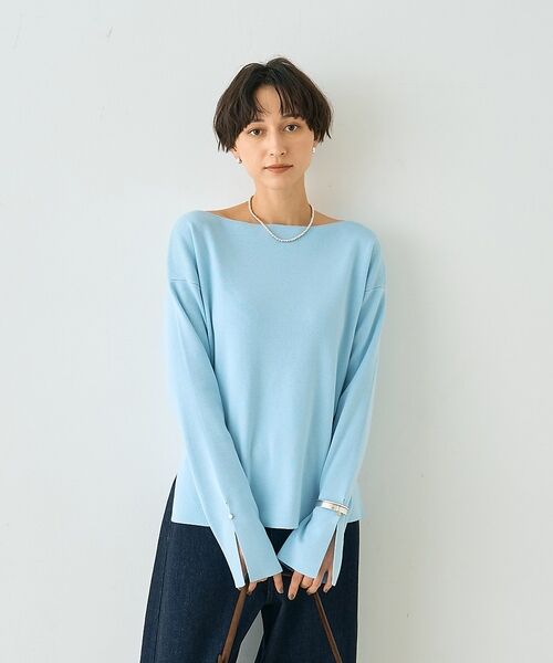 Rouge vif la cle / ルージュ・ヴィフ ラクレ ニット・セーター | スムーススリットニットプルオーバー【予約】 | 詳細21