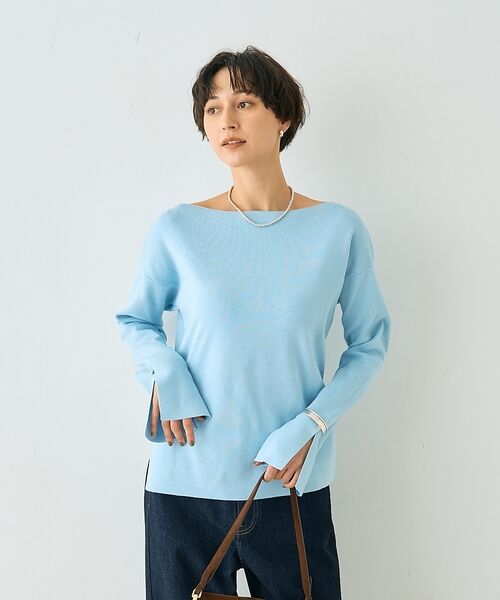 Rouge vif la cle / ルージュ・ヴィフ ラクレ ニット・セーター | スムーススリットニットプルオーバー【予約】 | 詳細22