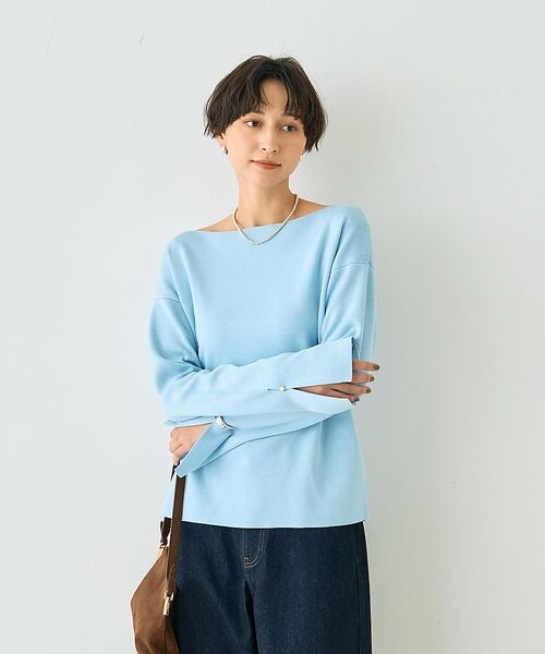 Rouge vif la cle / ルージュ・ヴィフ ラクレ ニット・セーター | スムーススリットニットプルオーバー【予約】 | 詳細24