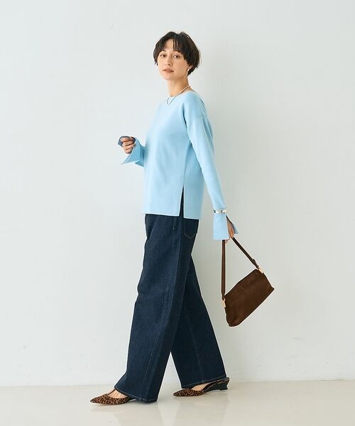 Rouge vif la cle / ルージュ・ヴィフ ラクレ ニット・セーター | スムーススリットニットプルオーバー【予約】 | 詳細26