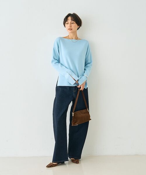 Rouge vif la cle / ルージュ・ヴィフ ラクレ ニット・セーター | スムーススリットニットプルオーバー【予約】 | 詳細28