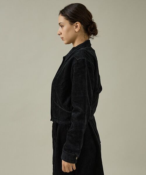 Rouge vif la cle / ルージュ・ヴィフ ラクレ テーラードジャケット | 【157 woadblue/イチゴーナナ ウォードブルー】サークルスナップジャケ | 詳細9