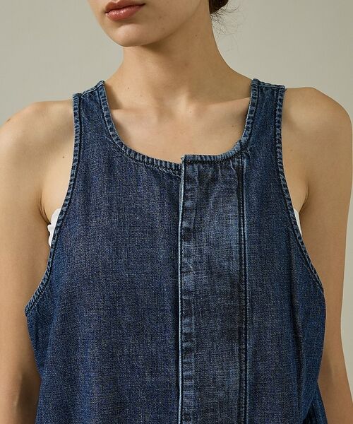 Rouge vif la cle / ルージュ・ヴィフ ラクレ デニムパンツ | 【157 woadblue/イチゴーナナ ウォードブルー】ヘルシーサロペット/サ | 詳細6