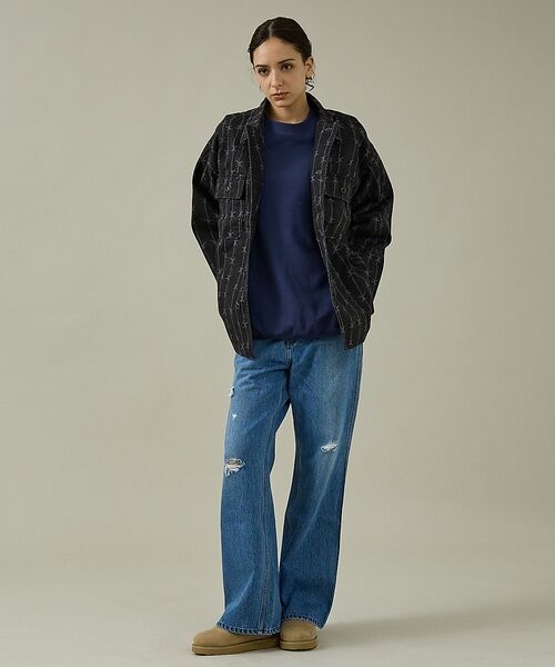 Rouge vif la cle / ルージュ・ヴィフ ラクレ デニムパンツ | 【157 woadblue/イチゴーナナ ウォードブルー】デニムパンツ/HW S | 詳細2