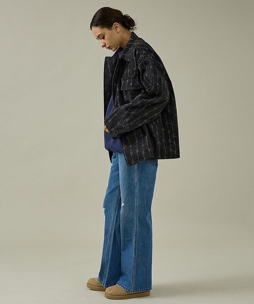 Rouge vif la cle / ルージュ・ヴィフ ラクレ デニムパンツ | 【157 woadblue/イチゴーナナ ウォードブルー】デニムパンツ/HW S | 詳細3