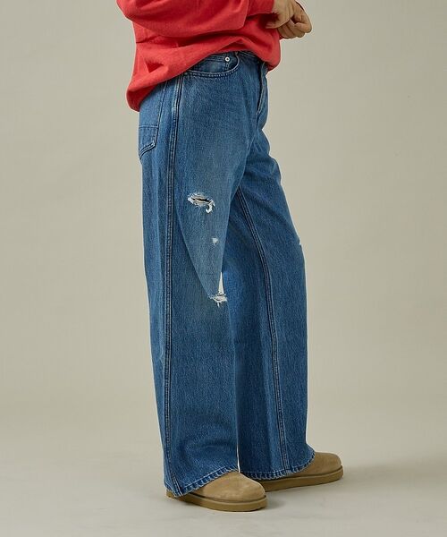 Rouge vif la cle / ルージュ・ヴィフ ラクレ デニムパンツ | 【157 woadblue/イチゴーナナ ウォードブルー】デニムパンツ/HW S | 詳細5