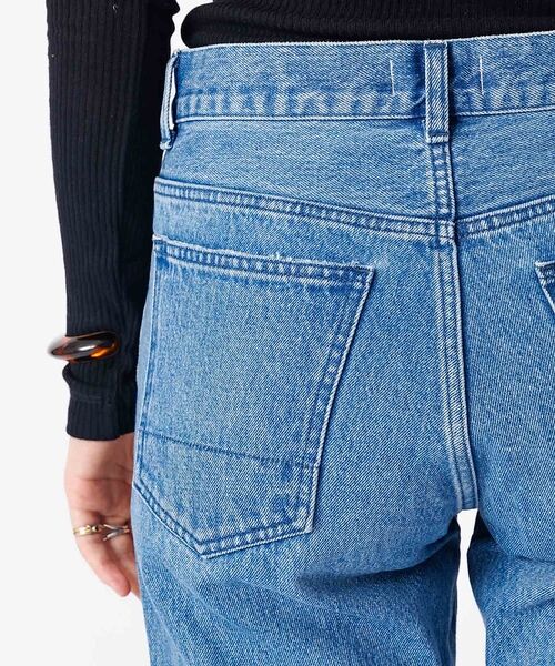 Rouge vif la cle / ルージュ・ヴィフ ラクレ デニムパンツ | 【157×WOADBLUE】Slit Straight / スリット ストレート | 詳細11
