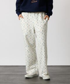 Rouge vif la cle / ルージュ・ヴィフ ラクレ パンツ | 【JEMORGAN/ジェーイーモーガン】ガーゼ裏毛花柄ロングパンツ/JF228-