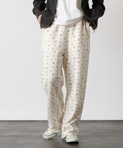 Rouge vif la cle / ルージュ・ヴィフ ラクレ パンツ | 【JEMORGAN/ジェーイーモーガン】ガーゼ裏毛花柄ロングパンツ/JF228-