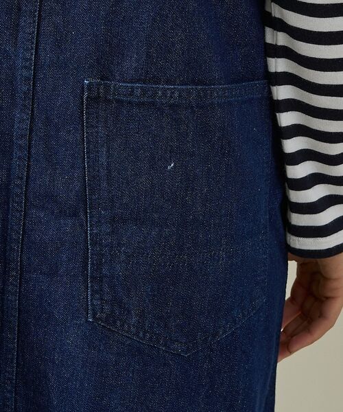 Rouge vif la cle / ルージュ・ヴィフ ラクレ ロング・マキシ丈スカート | 【157×WOADBLUE】オーバーオールスカート/デニム/コットン【WEB限定 | 詳細14