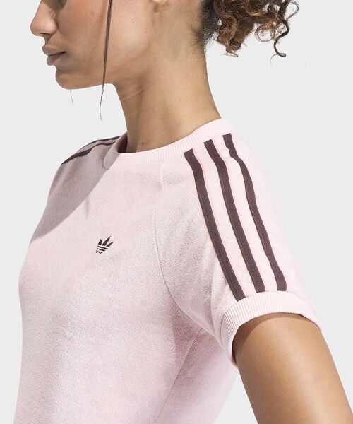 Rouge vif la cle / ルージュ・ヴィフ ラクレ Tシャツ | 【adidas/アディダス 】TERRY TOWEL CALI TEE/テリータ | 詳細21