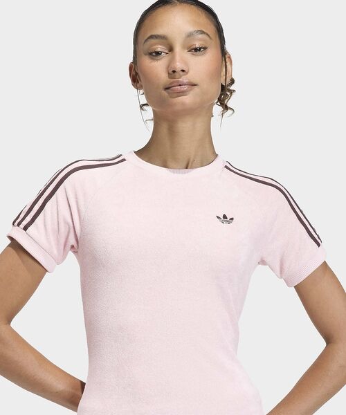 Rouge vif la cle / ルージュ・ヴィフ ラクレ Tシャツ | 【adidas/アディダス 】TERRY TOWEL CALI TEE/テリータ | 詳細10