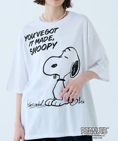 Rouge vif la cle / ルージュ・ヴィフ ラクレ Tシャツ | 【JOHNBULL/ジョンブル】PEANUTS プリントTシャツ / スヌーピー
