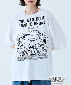 Rouge vif la cle / ルージュ・ヴィフ ラクレ Tシャツ | 【JOHNBULL/ジョンブル】PEANUTS プリントTシャツ / スヌーピー