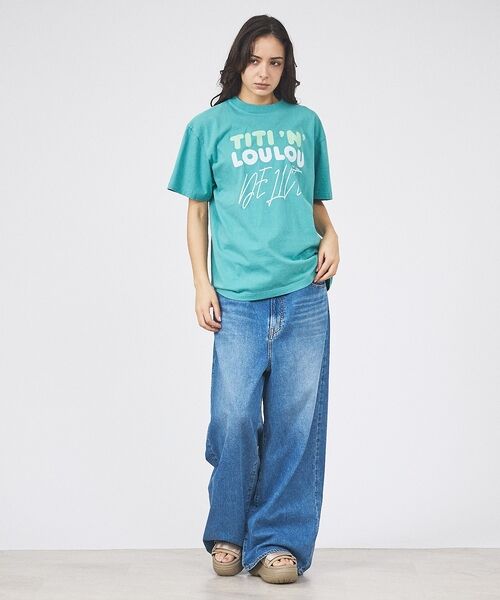 Rouge vif la cle / ルージュ・ヴィフ ラクレ Tシャツ | 【TRICOMER/トリコメル】ロゴTシャツ / プリントTシャツ【予約】 | 詳細7