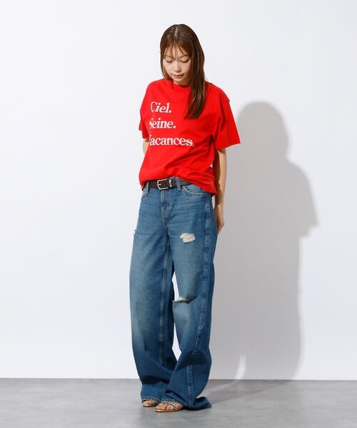 Rouge vif la cle / ルージュ・ヴィフ ラクレ Tシャツ | 【TRICOMER/トリコメル】ロゴTシャツ / プリントTシャツ【予約】 | 詳細29