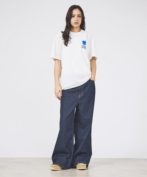 Rouge vif la cle / ルージュ・ヴィフ ラクレ Tシャツ | 【Deus Ex Machina/デウスエクスマキナ】Quad Tee / ロゴ | 詳細2