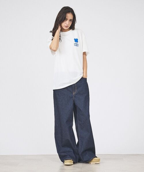 Rouge vif la cle / ルージュ・ヴィフ ラクレ Tシャツ | 【Deus Ex Machina/デウスエクスマキナ】Quad Tee / ロゴ | 詳細4