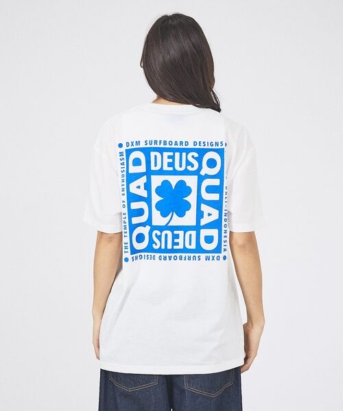 Rouge vif la cle / ルージュ・ヴィフ ラクレ Tシャツ | 【Deus Ex Machina/デウスエクスマキナ】Quad Tee / ロゴ | 詳細6