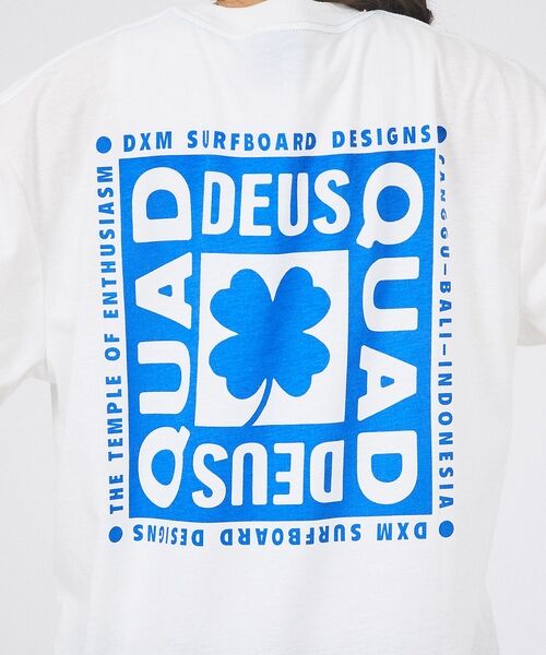 Rouge vif la cle / ルージュ・ヴィフ ラクレ Tシャツ | 【Deus Ex Machina/デウスエクスマキナ】Quad Tee / ロゴ | 詳細7