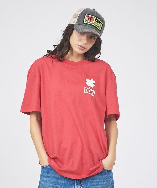 Rouge vif la cle / ルージュ・ヴィフ ラクレ Tシャツ | 【Deus Ex Machina/デウスエクスマキナ】Quad Tee / ロゴ | 詳細12