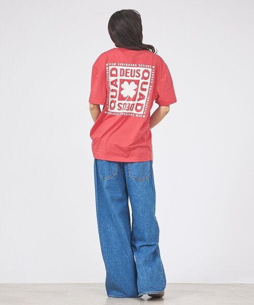 Rouge vif la cle / ルージュ・ヴィフ ラクレ Tシャツ | 【Deus Ex Machina/デウスエクスマキナ】Quad Tee / ロゴ | 詳細15